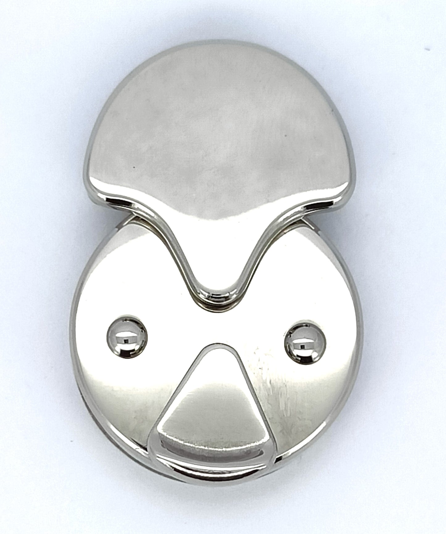 VAL23036 Button Lock Stainless Steel Polished