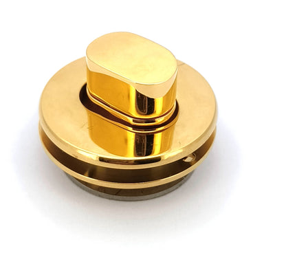 VAL23028 Twist Lock Stainless Steel Polished Gold