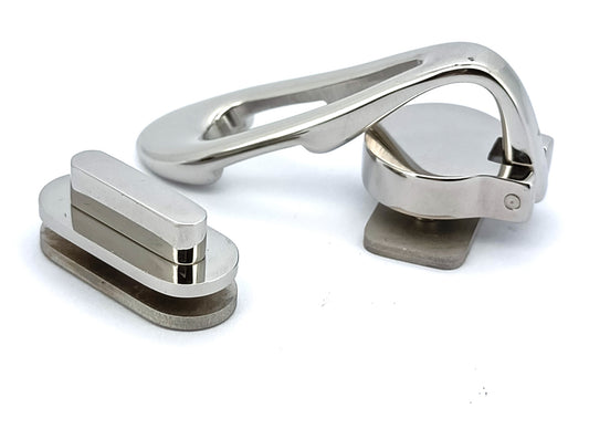 VAL23042 Lock Stainless Steel Polished