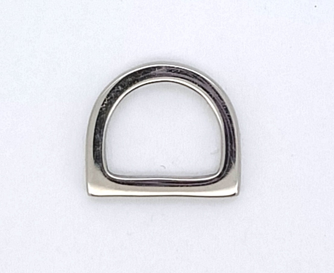 VAL23054 9mm D Ring Stainless Steel Polished