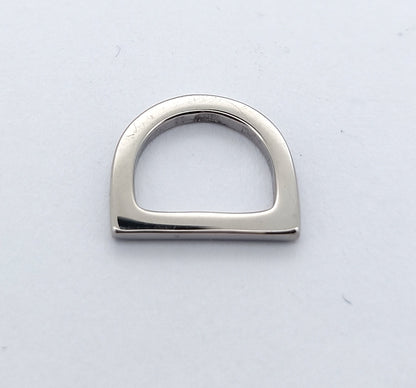 VAL23054 9mm D Ring Stainless Steel Polished