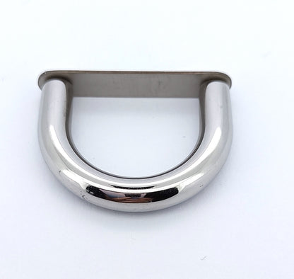 VAL23098 19mm Handle Holder Stainless Steel Polished