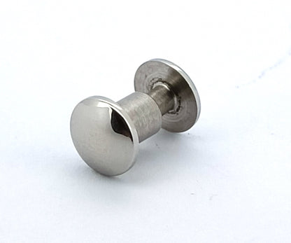 VAL23104 7mm Rivet Stud Stainless Steel Polished