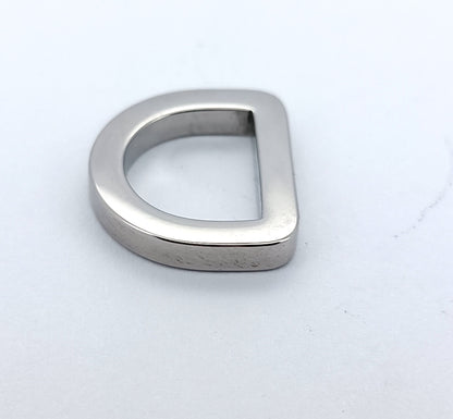 VAL23116 D Ring Stainless Steel Polished